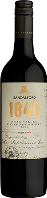 2022 Sandalford 1840 Cabernet Shiraz
