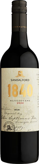 2022 Sandalford 1840 Sangiovese